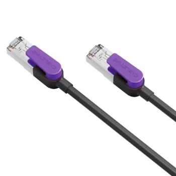 Tīkla kabelis Cat8 S/STP, RJ45, 40 Gbps, 2000 MHz, 3 m, melns