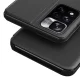 Hurtel Eco Leather View Case atverams vāciņš Poco M4 Pro 5G, sarkans
