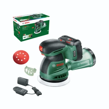 Akumulatora ekscentra slīpmašīna Bosch UniversalOrbit 18V-20, 1x 2.0 Ah