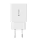 Tech-Protect C35W tīkla lādētājs 2x USB-C PD 35W un USB-C - Lightning kabelis, balts