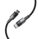 Tech-Protect UltraBoost USB-C / USB-C PD 60W 3A kabelis (2m), pelēks
