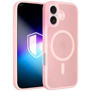 3mk Misty MagCase vāciņš Apple iPhone 16 ar MagSafe, rozā