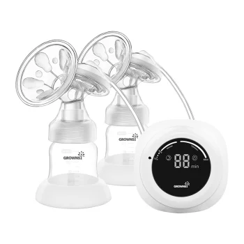 Grownsy EBP01 Bezvadu Elektriskais Piena Pumpis Krūts Sūknis | Double Cordless Electric Breast Pump