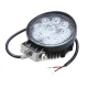 Apaļais auto darba lukturis ar 9 LED, 27W