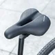Rockbros 38218916002 MTB velosipēda sēdeklis ar aizmugurējo lukturi, 24 x 19.5 cm