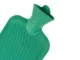 Gumijas Termofors, Karstā Ūdens Sildītājs, Sildpudele, Siltuma Spilventiņš, 2L, Zaļa | Rubber Hot Water Bottle,...