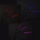 LED augu audzēšanas lampa ar 3 elastīgiem atzariem, 50W