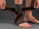 Elastīgs potītes stabilizators, pelēks/oranžs