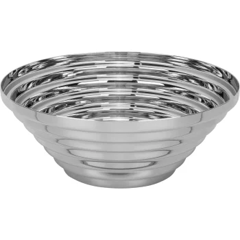 Alessi Maya apaļa nerūsējošā tērauda bļoda, 20 cm, sudraba