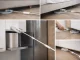 Rotējošais mops 360° ar divkameru spaini un 2 mikrošķiedras uzlikām, balts