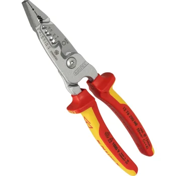 Daudzfunkcionālas elektriķa knaibles Knipex 13 76 200 ME, VDE, 200 mm