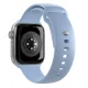Silikona siksniņa Puro Icon priekš Apple Watch 38 / 40 / 41 mm, gaiši zila (2 gab.)