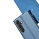 Atverams vāciņš Samsung Galaxy S25+ Clear View Case, Zils