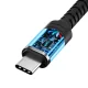 BWOO BZ47 USB-C uz 3.5mm Audio Adapteris, Melns