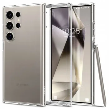Spigen Samsung Galaxy S24 Ultra vāciņš Ultra Hybrid, caurspīdīgs