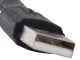 Izturīgs USB-A uz USB-C kabelis, 1.4m, 2.1A