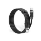 Orico CDX 60W 3A USB-C uz USB-C kabelis, 1m, Melns