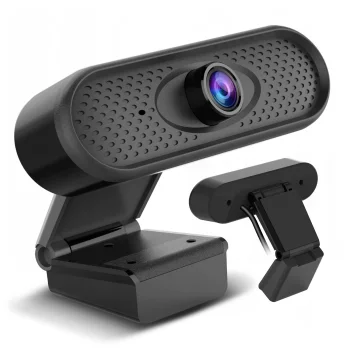 NanoRS RS680 USB tīmekļa kamera ar mikrofonu, Full HD 1080p