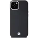 BMW Signature Wrapped Metal MagSafe vāciņš priekš iPhone 15 Plus / 14 Plus, melns