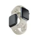 3mk silikona siksniņa Apple Watch 38/40/41 mm, balta