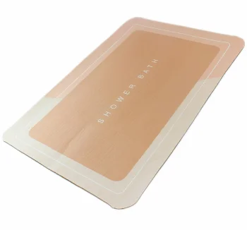 Ātri Žūstošs Vannas Istabas Paklājs, Brūns | Quick Drying Bathroom Mat