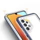 Caurspīdīgs vāciņš Samsung Galaxy A72 4G Clear 3in1, zils