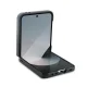 Karl Lagerfeld Saffiano Metal Pin vāciņš Samsung Galaxy Z Flip 6, Melns