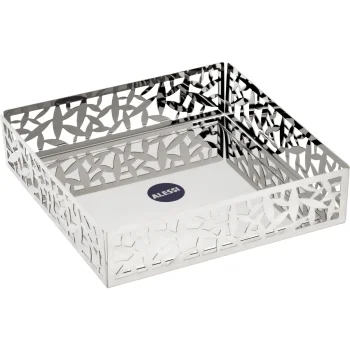 Alessi Cactus salvešu turētājs MSA10, 20.5 x 20.5 cm, sudraba