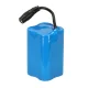 D16B GPS tālvadības iebarošanas laiva, 2 kg, 12000 mAh, 500 m, melna