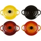 Keramikas mini podiņu komplekts Le Creuset 4 gab., 0.25 l, daudzkrāsains
