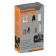Bigstren 25835 tīkla kabeļu testera un instrumentu komplekts, melns/oranžs