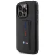BMW iPhone 14 Pro Max vāciņš Grip Stand Hot Stamp, melns