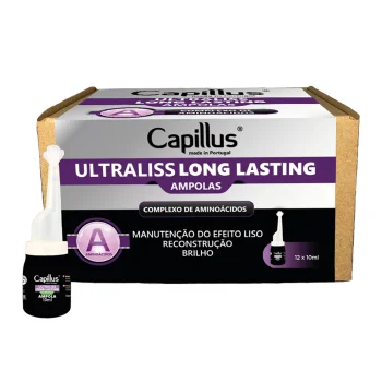 Capillus Ultraliss Forte matu seruma ampulas 10 ml (12 gab.)