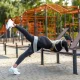 4Fizjo Flex Band auduma pretestības gumija, 16-22 kg, violeta