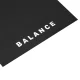 Balance jogas paklājiņš PVC 183 x 61 cm, melns
