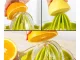 Manuālā citrusaugļu sulu spiede, 400 ml, zaļa