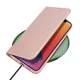Apple iPhone 12 Pro Max 6.7\" DUX DUCIS Magnetic Case Cover, Pink | Telefona Vāciņš Maciņš Apvalks Grāmatiņa