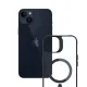 3mk Satin Armor MagCase vāciņš ar MagSafe, iPhone 14 Plus, caurspīdīgs ar melnu rāmi