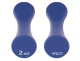 4Fizjo Neoprēna Hanteles Svars Fitnesam Aerobikai Sporta Treniņiem 2 x 2 kg, ZIls | Neoprene Dumbbells Weight for...