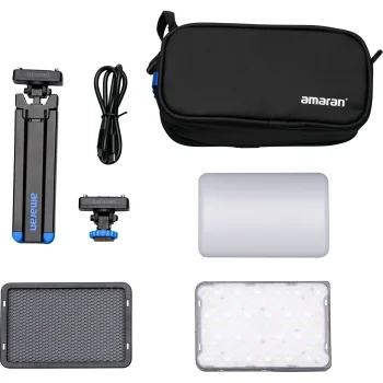 Amaran Ace 25c Kit RGBWW LED video gaisma, sudraba