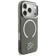 Karl Lagerfeld IML KL Script Logo MagSafe vāciņš iPhone 17 Pro, melns
