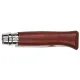 Opinel No. 08 saliekamais nazis, Padouk koks