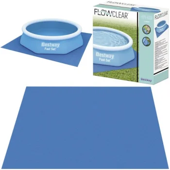 Bestway 58000 baseina apakšklājs, 274 x 274 cm, zils