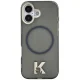 Karl Lagerfeld IML K Head Logo MagSafe vāciņš iPhone 17, melns