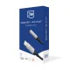 3mk USB-C uz 3.5mm audio adapteris Sudraba