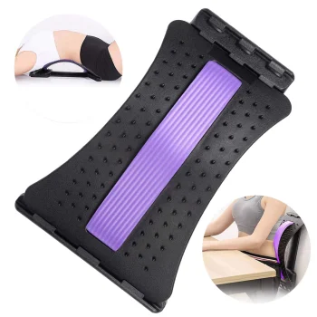 Muguras stiepšanas ierīce Back Massage Magic, violeta