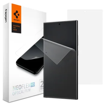 Spigen Samsung Galaxy S24 Ultra ekrāna aizsargplēve Neo Flex, 2 gab.