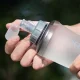Mīkstā skriešanas ūdens pudele Rockbros 350017001, 500 ml, balta