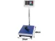 Elektroniskie platformas svari 100kg/20g, sudraba/zila