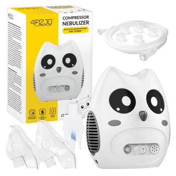 4Fizjo 1348 KID SOWA kompresora inhalators bērniem